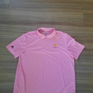 Adidas Junior President's Cup Primegreen Golf Polo. XL-Free Shipping!